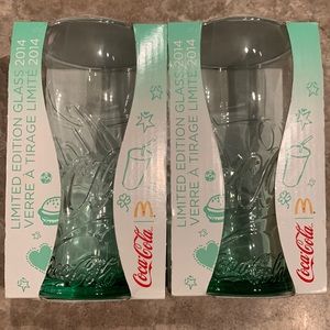 McDonalds Coca-Cola Glasses 8oz